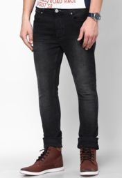 River Island Black Skinny Fit Jeans Men