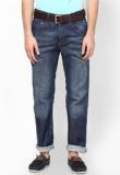 River Island Blue Dean Straight Jeans Men