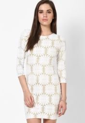 River Island Daisy Sparkle Bodycon Dress Women