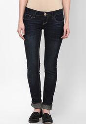 River Island Dark Wash Daisy Marlon Jeans Women