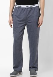 River Island Grey Jersey Lounge Pyjamas Men