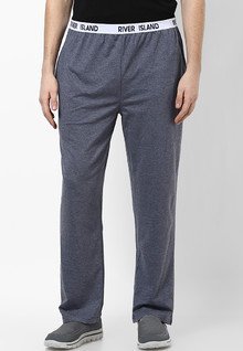 River Island Grey Jersey Lounge Pyjamas men