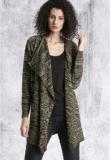 Roadster Beige Textured Shrug Women