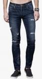 Roadster Blue Mid Rise Skinny Fit Jeans Men