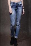 Roadster Blue Mid Rise Skinny Fit Jeans women