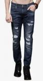 Roadster Blue Mid Rise Slim Fit Jeans Men