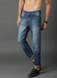 Roadster Blue Slim Tapered Fit Mid Rise Clean Look Jeans Men