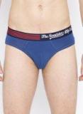 Roadster Blue Solid Briefs Rdst Br Pk1 017C Men