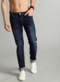 Roadster Fast And Furious Blue Mid Rise Slim Fit Jeans Men