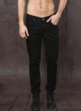 Roadster Men Black Slim Fit Mid Rise Clean Look Jeans