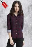 Roadster Navy Blue Checked Shirt Women