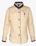 Ruff Beige Casual Shirt Boys