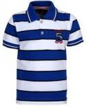 Ruff Blue Polo T Shirt Boys