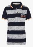 Ruff Navy Blue Polo T Shirt Boys