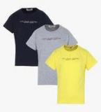 Ruff Pack Of 3 Multicoloured T Shirts Boys