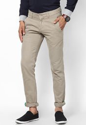 Ruggers Young Solid Light Olive Chinos Men