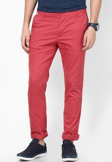 Ruggers Young Solid Red Chinos men