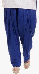 Ruhaans Blue Solid Patiala Salwar women