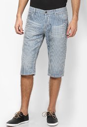 S Oliver Blue Shorts Men