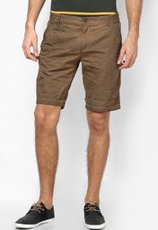 S Oliver Brown Shorts Men