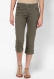 S Oliver Green Mix Shorts Women