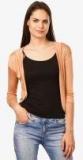 Saadgi Brown Solid Shrug Women