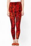 Sakhi Sang Black/Red Printed Legging Women