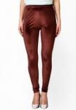 Sakhi Sang Brown Solid Legging Women