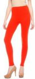 Sakhi Sang Orange Solid Leggings Women