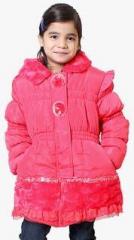 Sakhi Sang Peach Winter Jacket girls