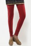 Sakhi Sang Solid Red Leggings Women