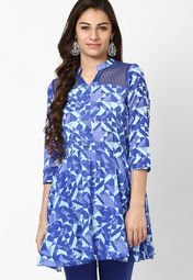 Sangria Blue Kurtis & Kurtas women