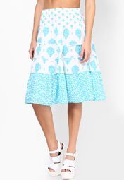 Sangria Blue Skirts Women