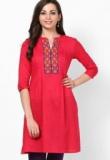 Sangria Fuchsia Kurta Women