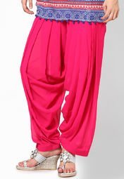 Sangria Fuchsia Salwars & Churidars Women