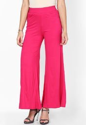 Sangria Pink Palazzo Women