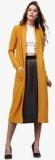 Sassafras Mustard Yellow Solid Shrug Women