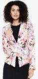 Sassafras Pink Printed Blazer Women