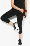 Satva Cassie Black Yoga Capris Women