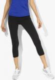 Satva Nima Yoga Black Capri Women