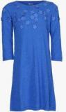 Sbuys Blue Casual Dress Girls