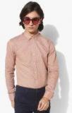 Scotch & Soda Beige Slim Fit Printed Semiformal Shirt Men