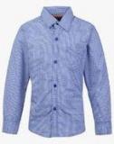 Scullers Kids Blue Casual Shirt Boys