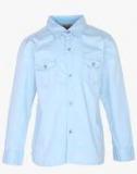 Scullers Kids Light Blue Casual Shirt Boys