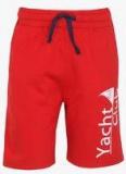 Scullers Kids Red Shorts Boys