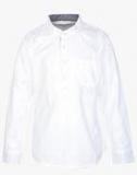 Scullers Kids White Casual Shirt Boys