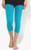 Sdl By Sweet Dreams Blue Elasticated 3/4Th Legging Women