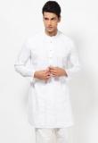 See Designs Solid White Kurta Men