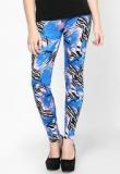 Senora Blue Printed Legging Women