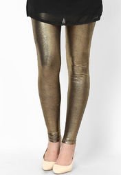 Senora Golden Solid Legging Women